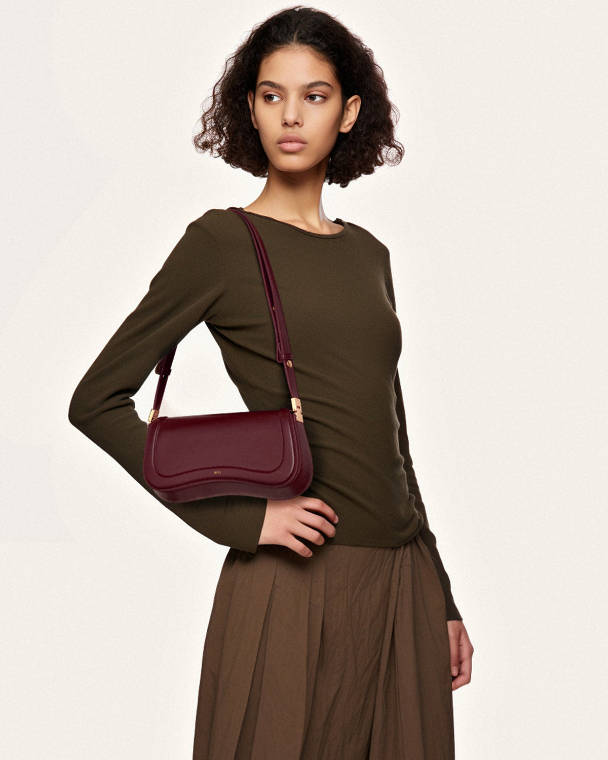 Optew Joy Shoulder Bag - Deep Claret