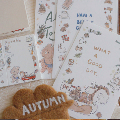 A Gator Life - Autumn Postcard