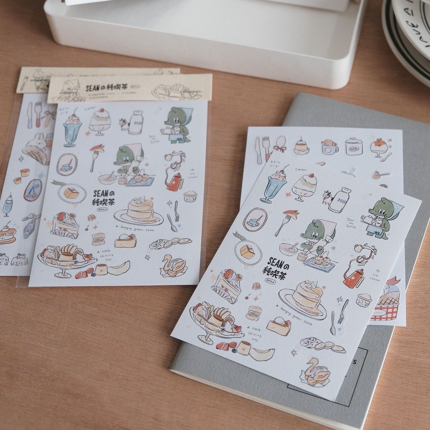 A Gator Life - Afternoon Tea Washi Sticker