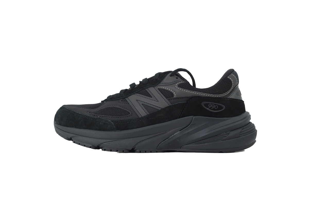 New Balance 990v6 Made in USA 'Triple Black' Sneakers