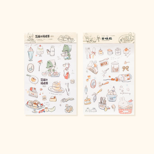 A Gator Life - Afternoon Tea Washi Sticker