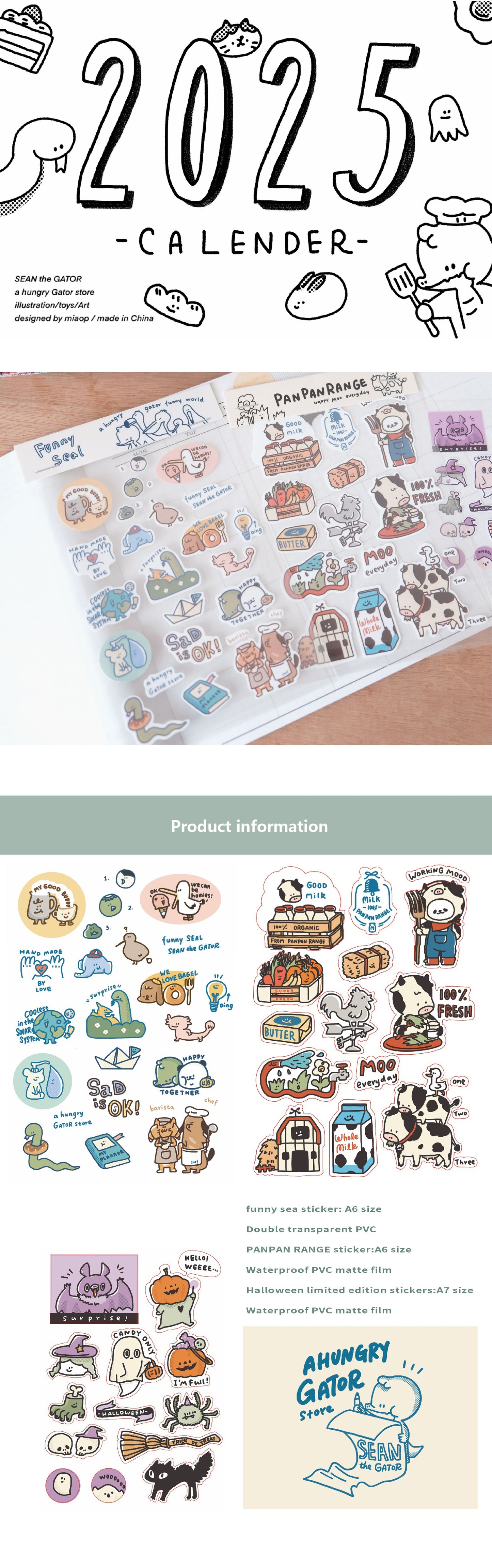 A Gator Life - Animal Sticker