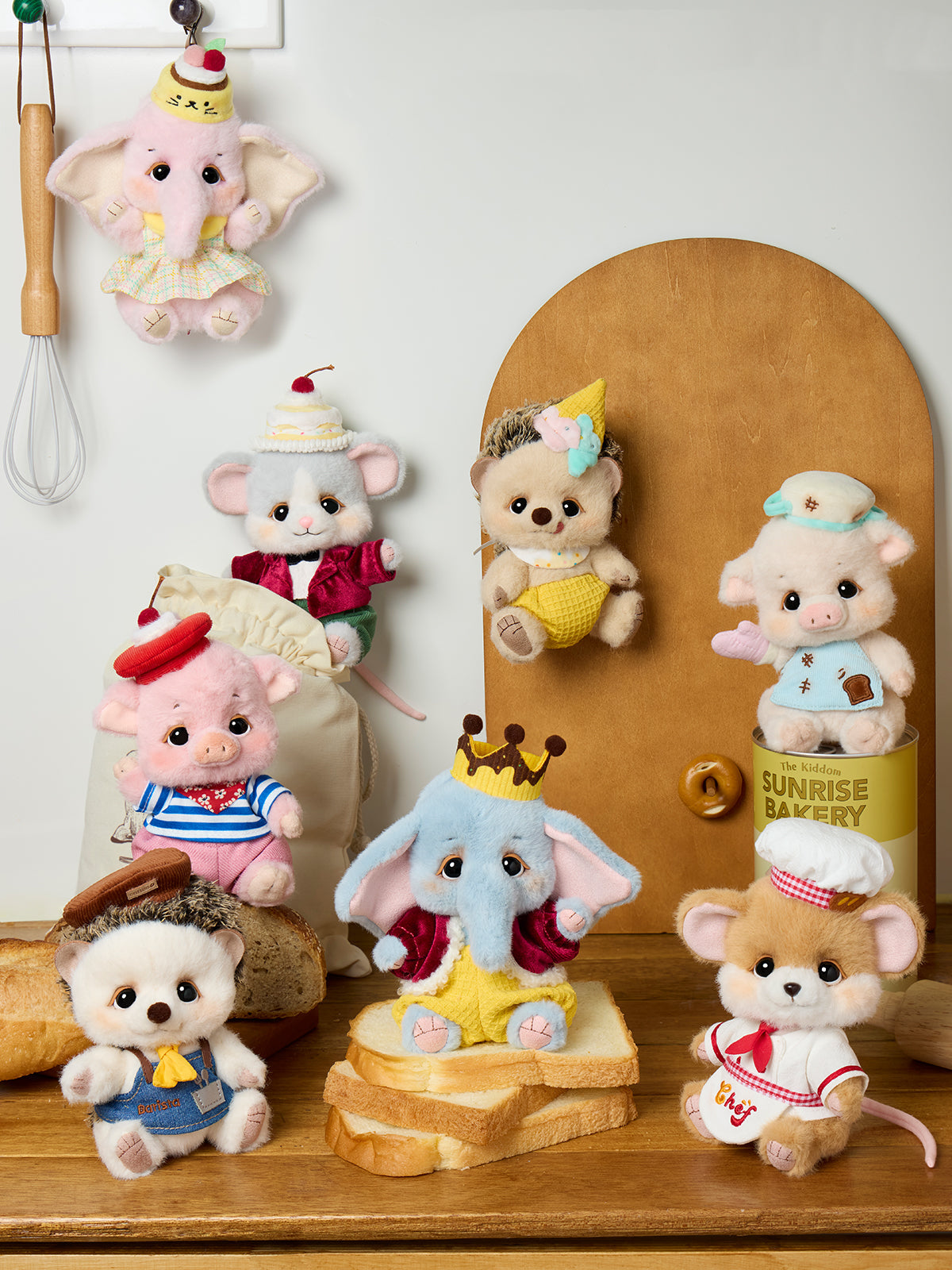 Bobo Nuts - Sunrise Bakery Plush Toy Bag Charm