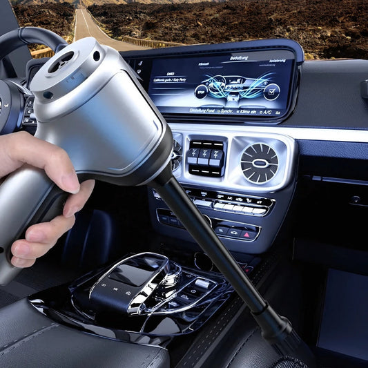 Portable Rechargeable Vacuum for Car and Home Use | Premium Quality