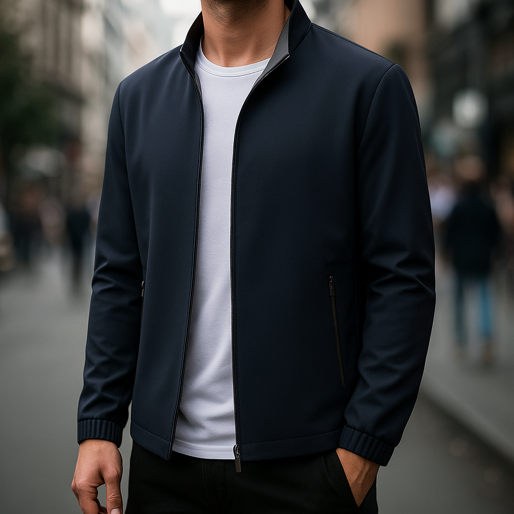 Optew Men’s Water-Resistant Zip Jacket