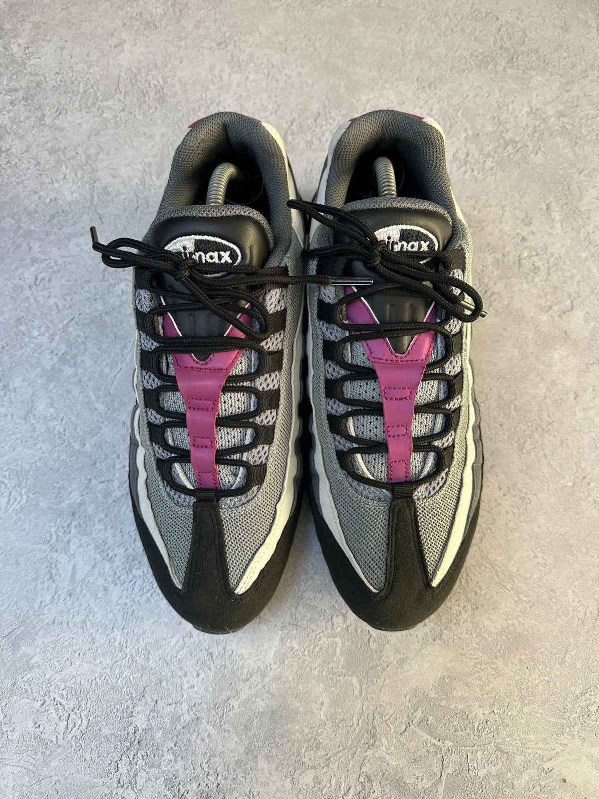 Nike Air Max 95 | 2020 Grey / Neon / Maroon IDs | UK 8.5