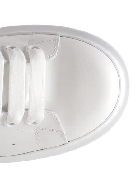 Alexander McQueen Oversized Sneakers - White/Pink Heel