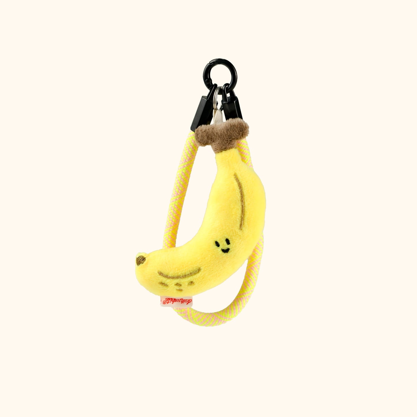 Daily White - Mini Banana Bag Charm