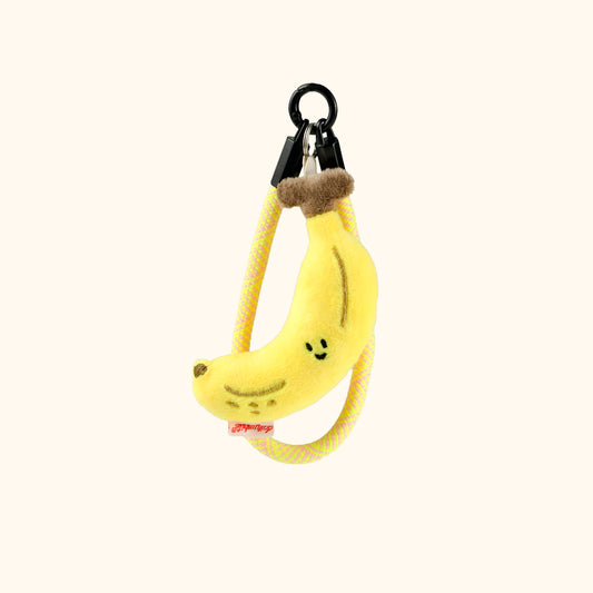 Daily White - Mini Banana Bag Charm