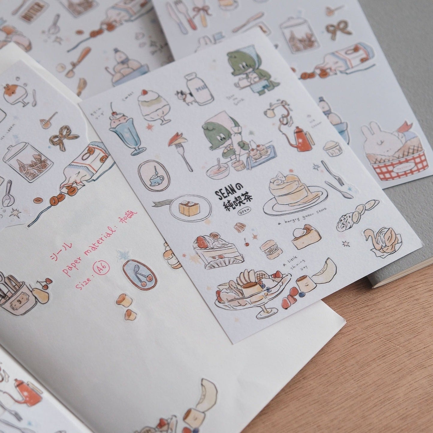 A Gator Life - Afternoon Tea Washi Sticker