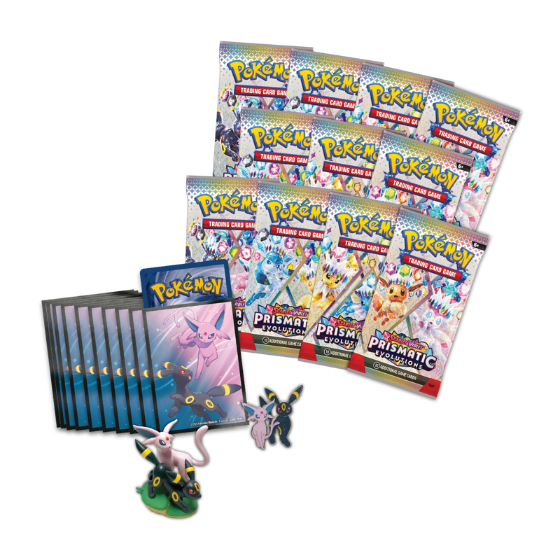 Pokémon TCG – Scarlet & Violet – Prismatic Evolutions – Premium Figure Collection