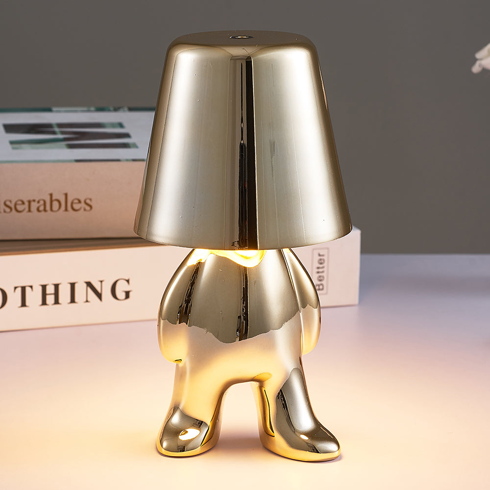 Muse Thinker Little Man Rechargeable Table Lamp | Premium Quality
