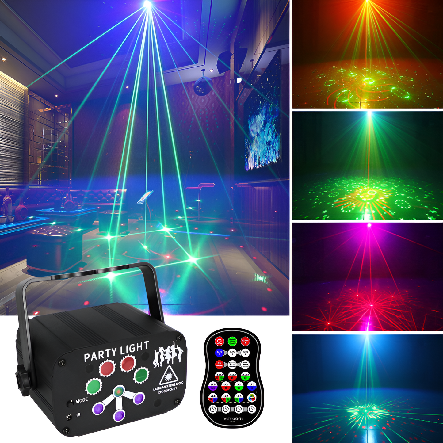Mini Portable Nightclub Light Projector | Premium Quality