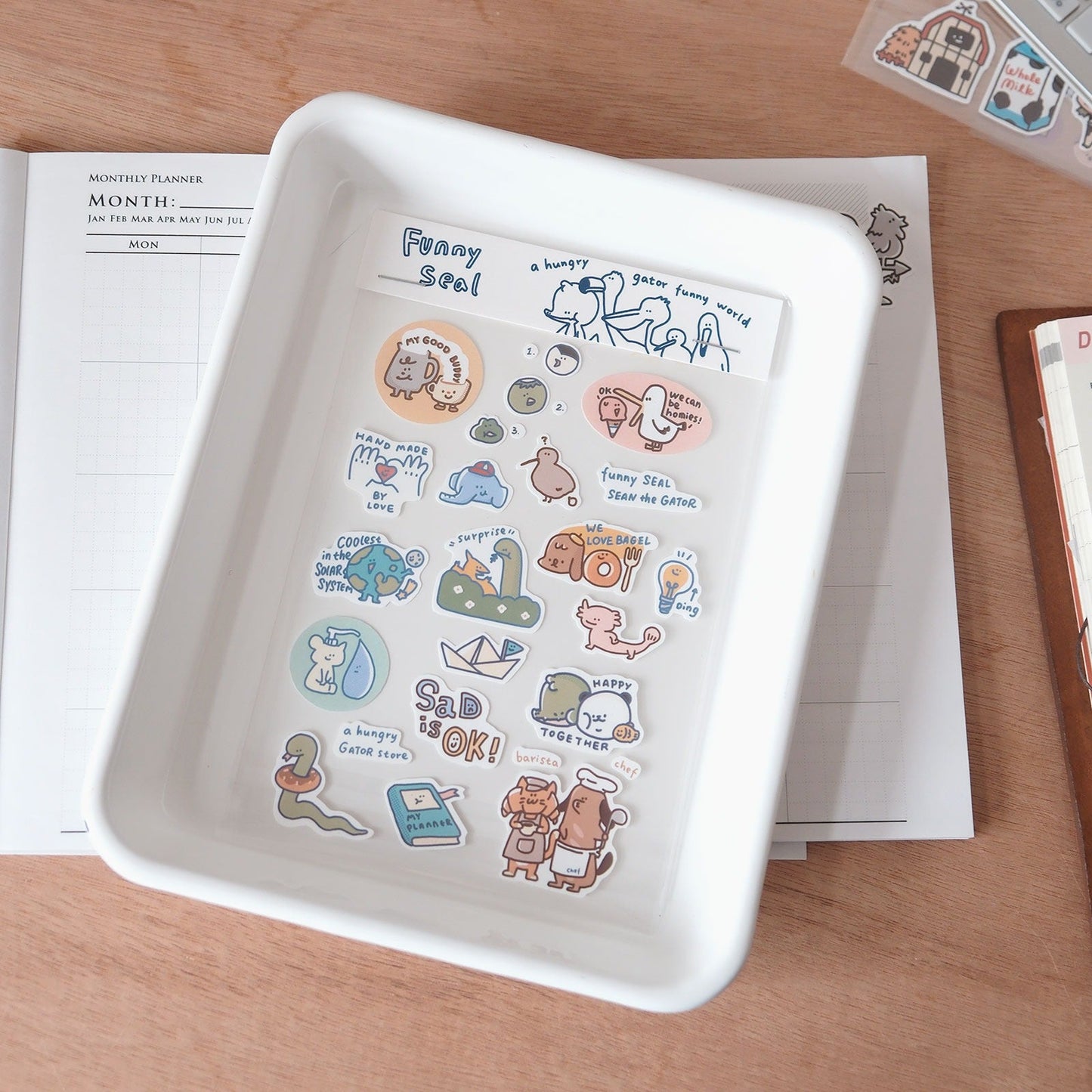 A Gator Life - Animal Sticker