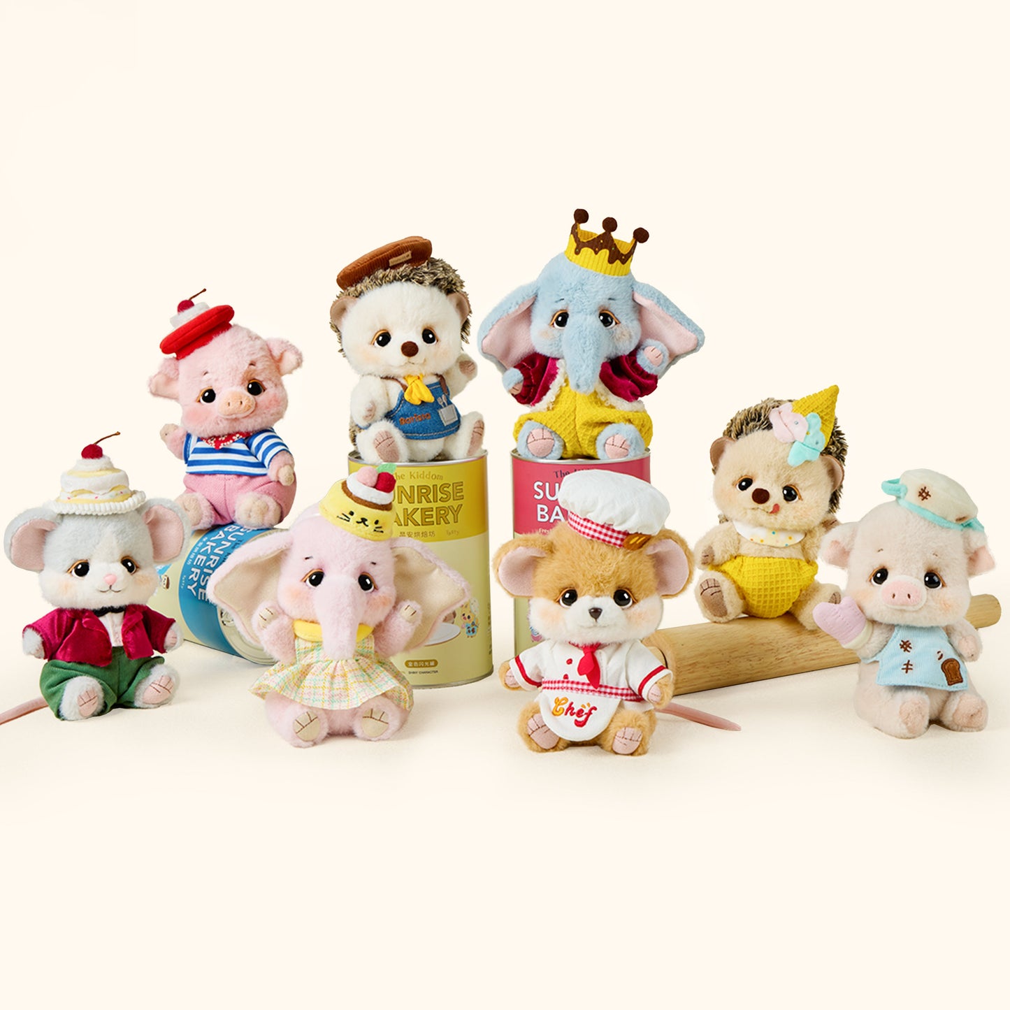 Bobo Nuts - Sunrise Bakery Plush Toy Bag Charm