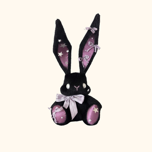 Snowball - Black Bunny Plush Toy