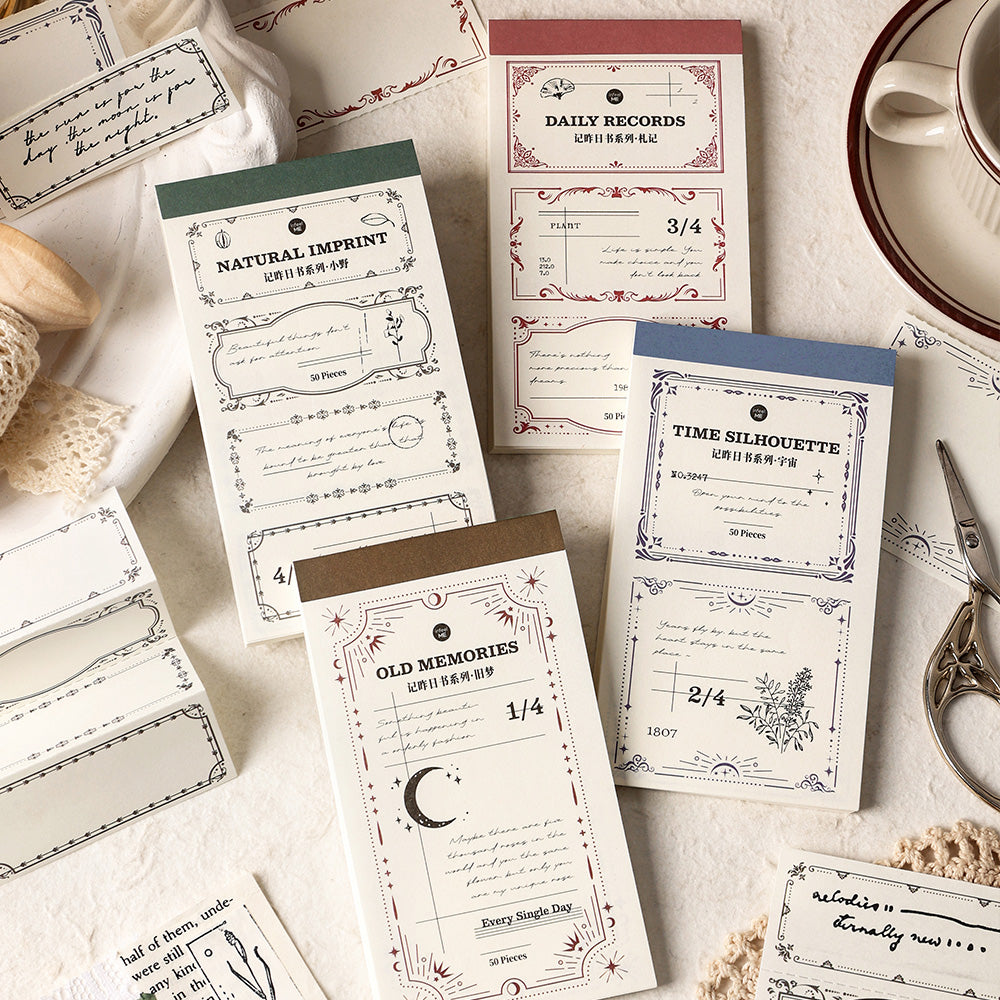 Paper More - Vintage Style Notepad