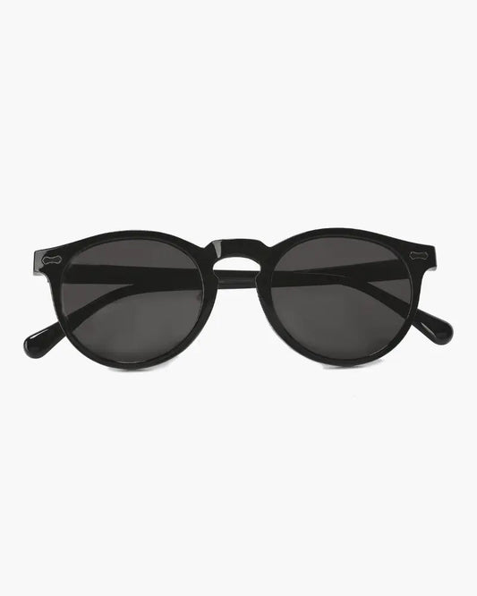 Optew Retro Round Sunglasses for Men with UV Protection Black