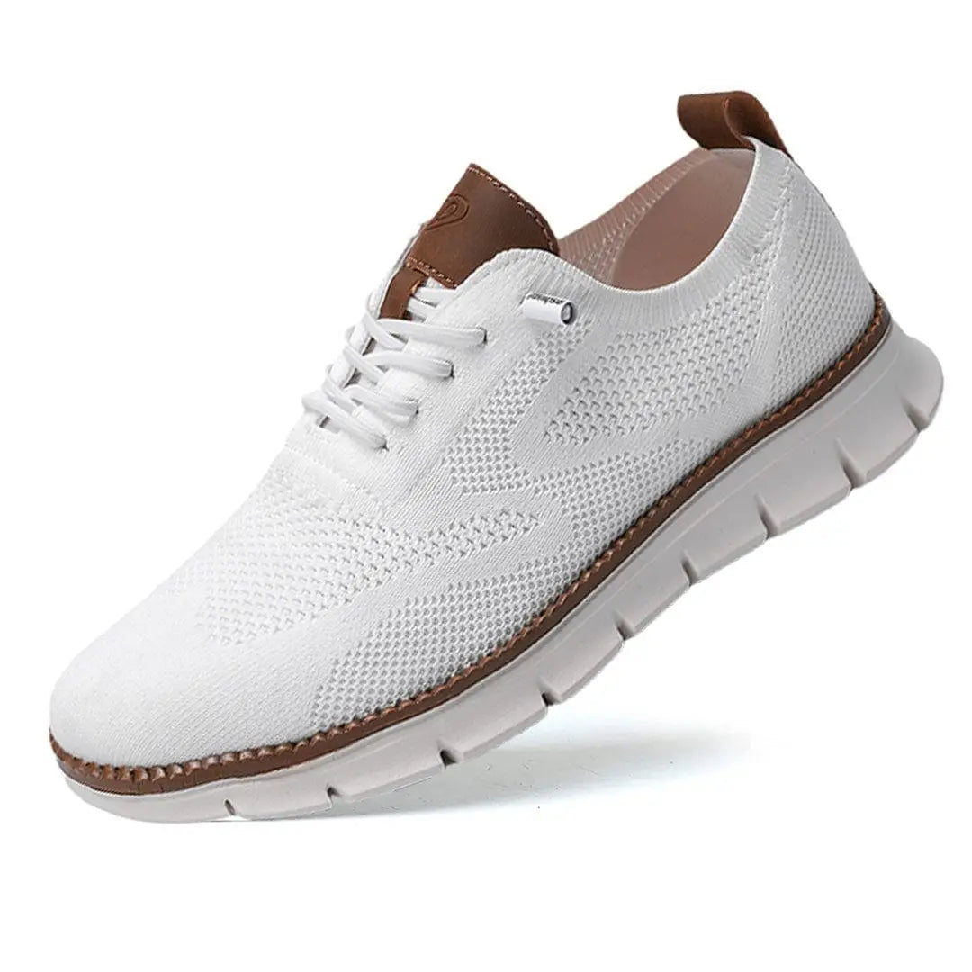 Optew Men’s Ultra-Cushioned Breathable Knit Sneakers
