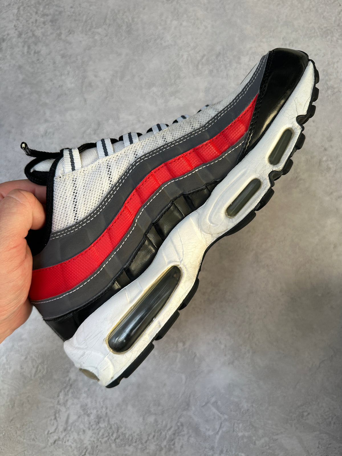 Nike Air Max 95 | Black / Chilling Red / Dark Grey | UK 8