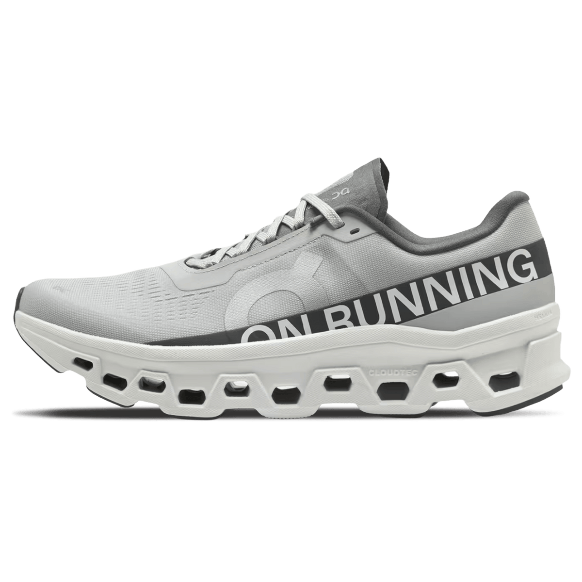 On Cloudmonster 1 – White Glacier Trainers