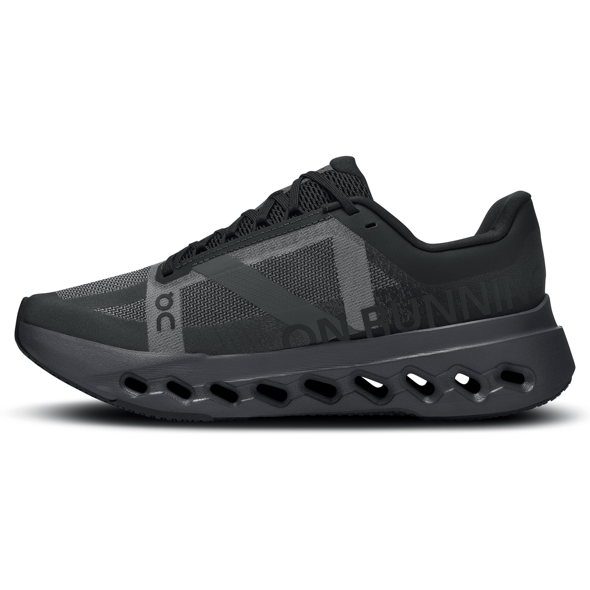 On Cloudsurfer Next – Black Eclipse Trainers
