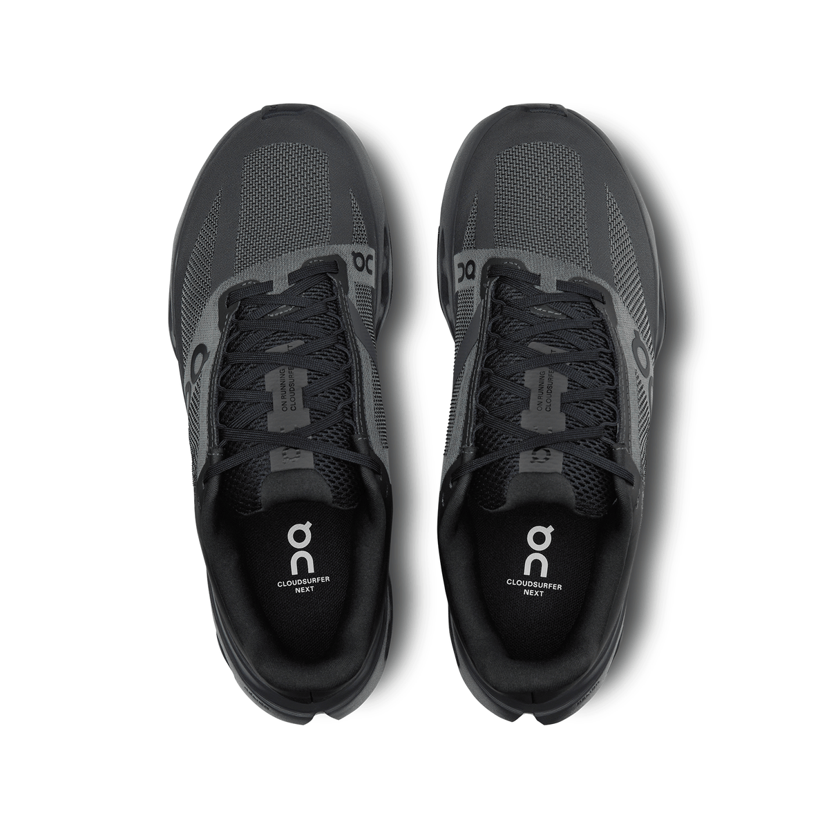 On Cloudsurfer Next – Black Eclipse Trainers