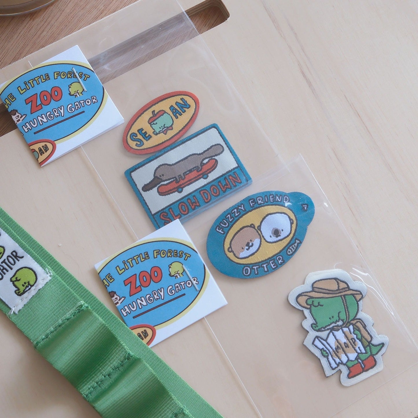 A Gator Life - Embroidered Sean Woven Label Sticker