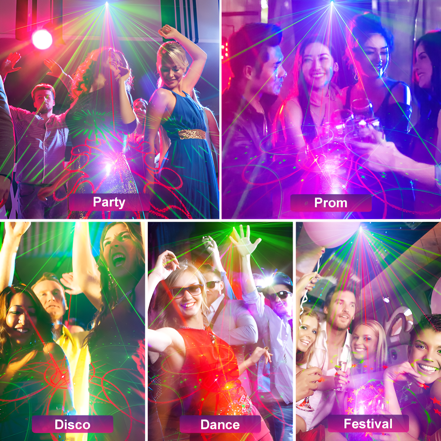 Mini Portable Nightclub Light Projector | Premium Quality