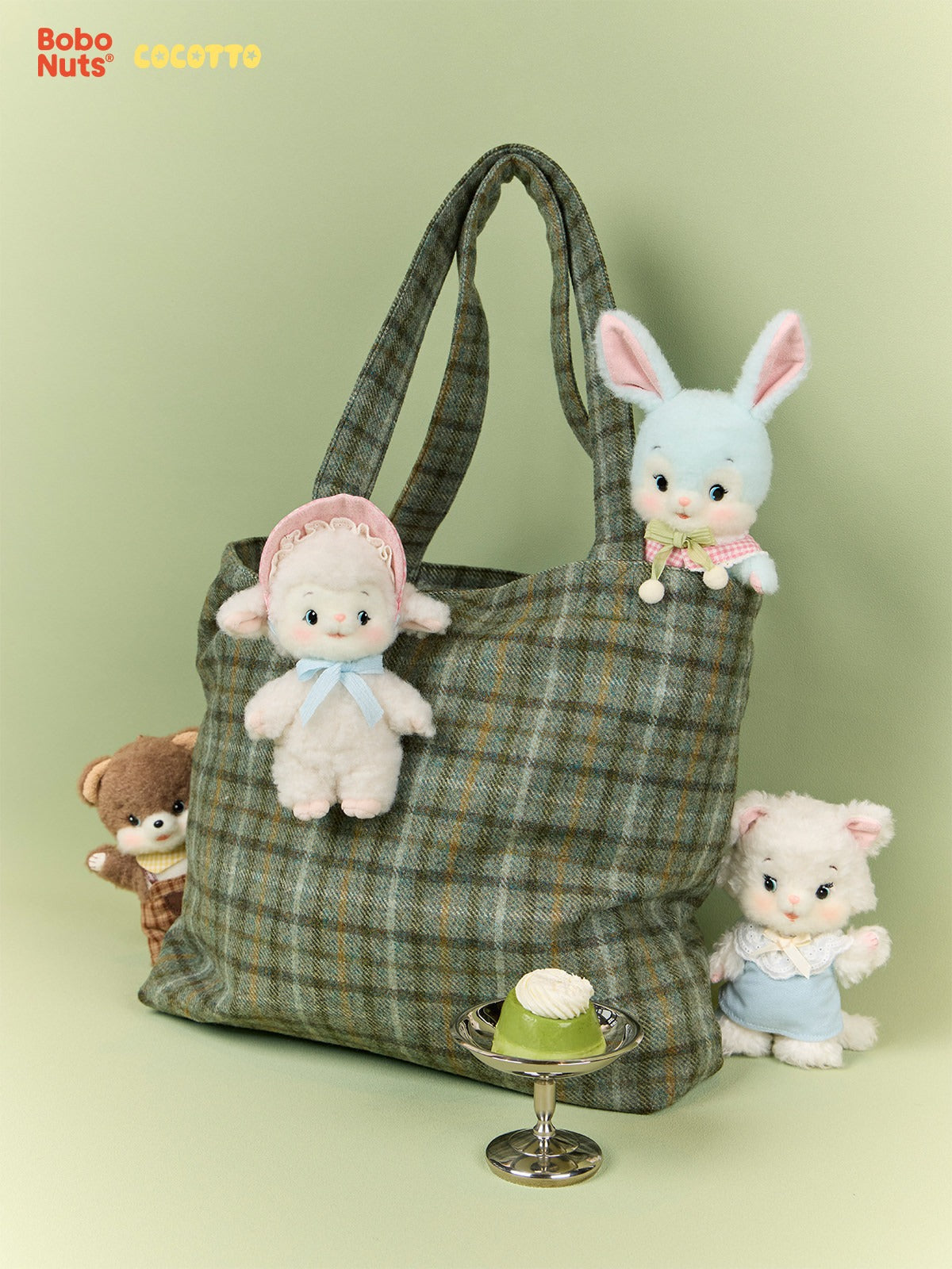 Bobo Nuts - Cocotto Plush Toy Bag Charm