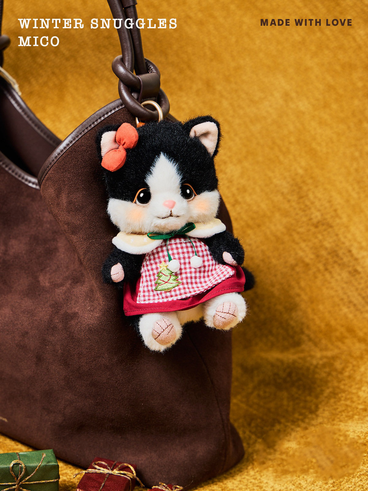 Bobo Nuts - Mico Kitty Plush Toy Bag Charm