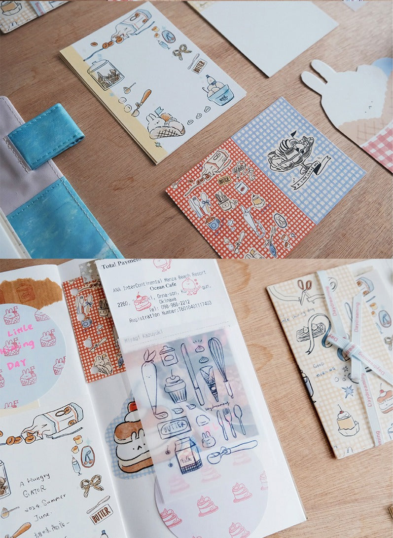 A Gator Life - Cream Bunny Journal Material Pack