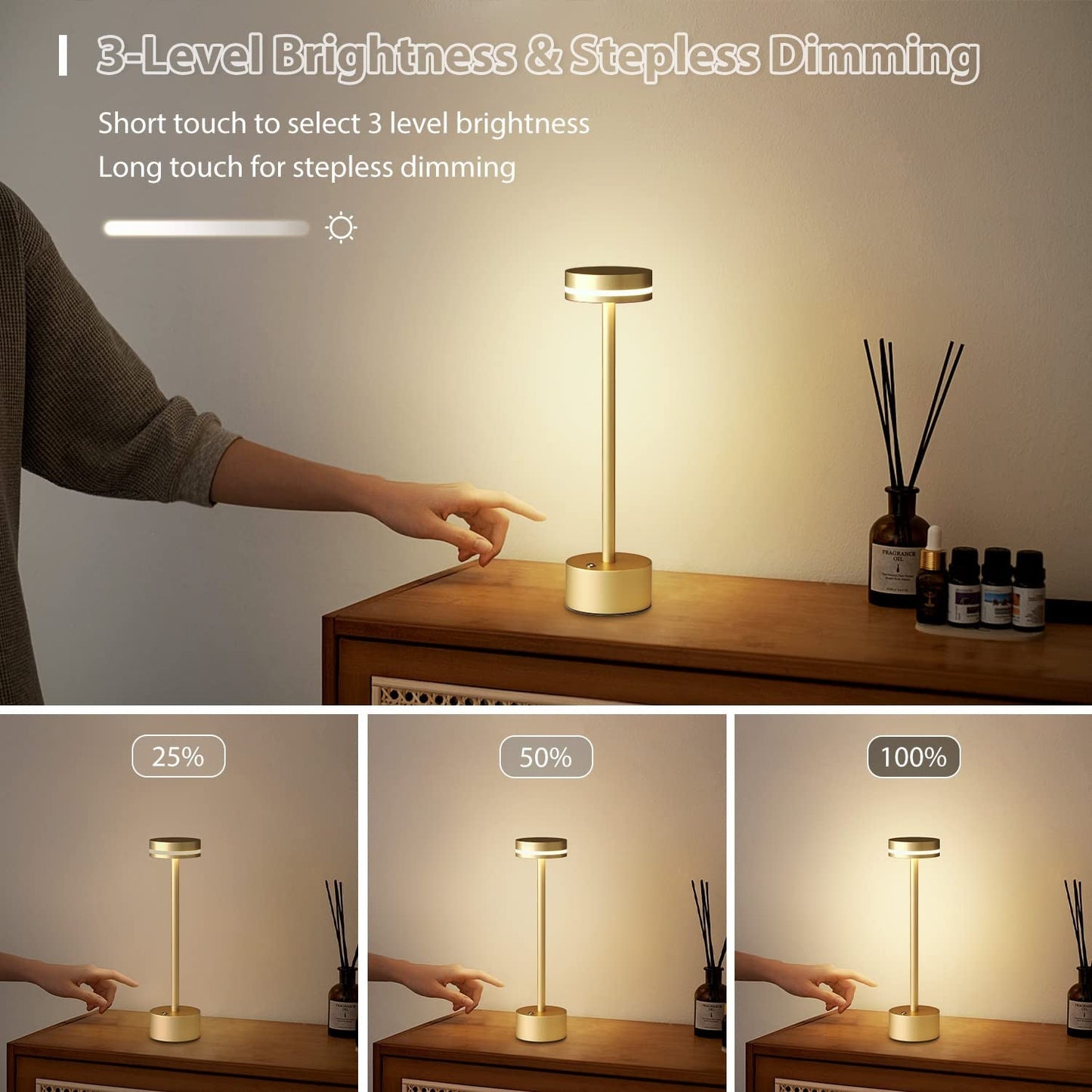 Cordless Table Lamp | Premium Quality