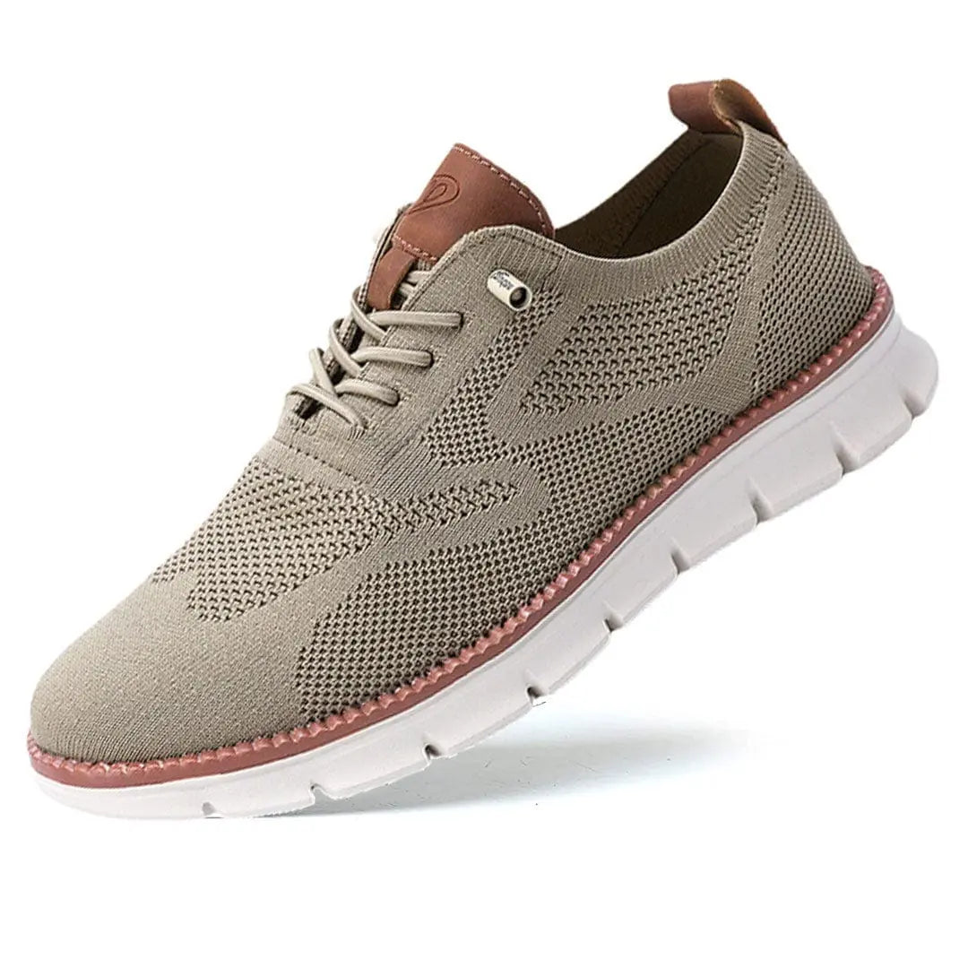 Optew Men’s Ultra-Cushioned Breathable Knit Sneakers