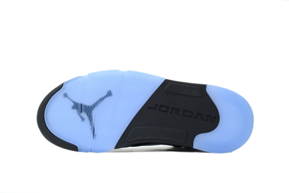 Air Jordan 5 Retro 'Black University Blue' 2026 Sneakers