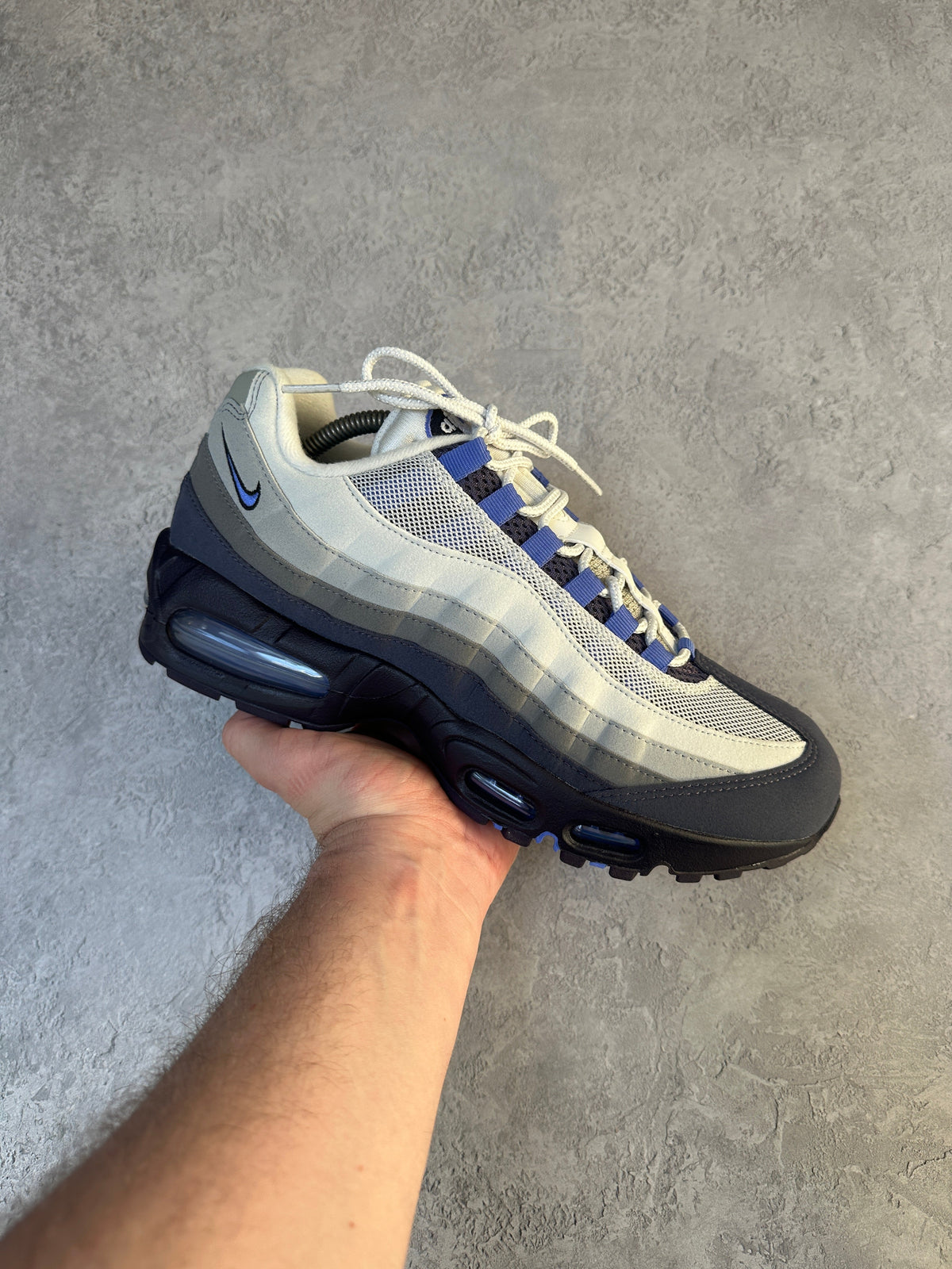 Nike Air Max 95 | Photon Dust / Purple Dynasty | UK 8.5