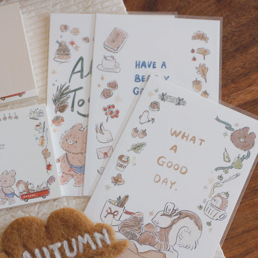 A Gator Life - Autumn Postcard