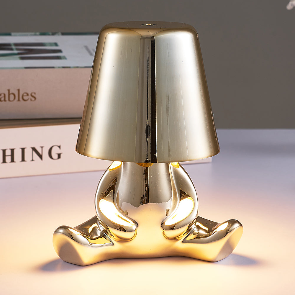 Muse Thinker Little Man Rechargeable Table Lamp | Premium Quality