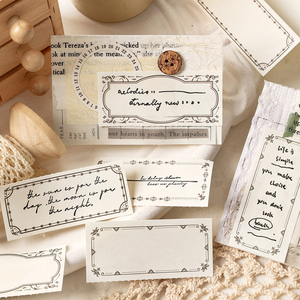 Paper More - Vintage Style Notepad