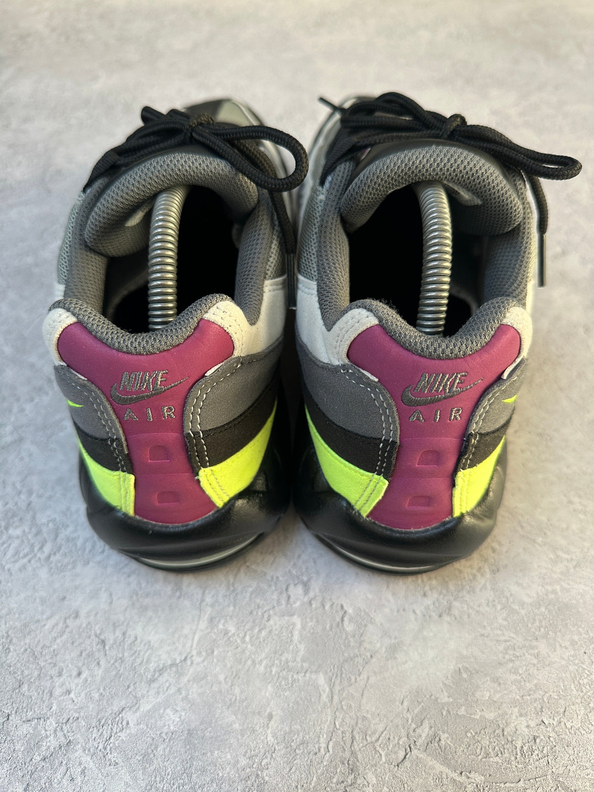 Nike Air Max 95 | 2020 Grey / Neon / Maroon IDs | UK 8.5
