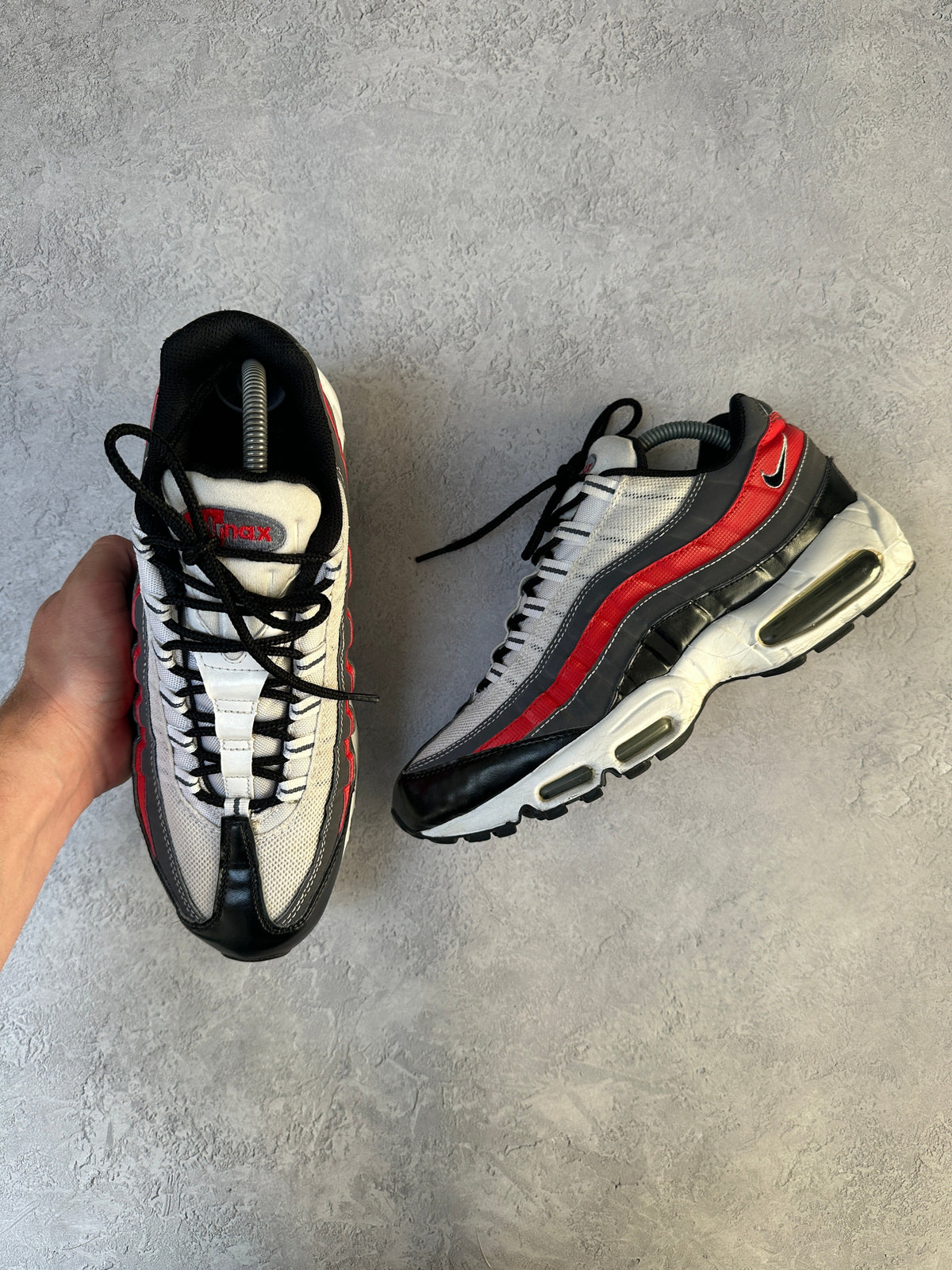 Nike Air Max 95 | Black / Chilling Red / Dark Grey | UK 8