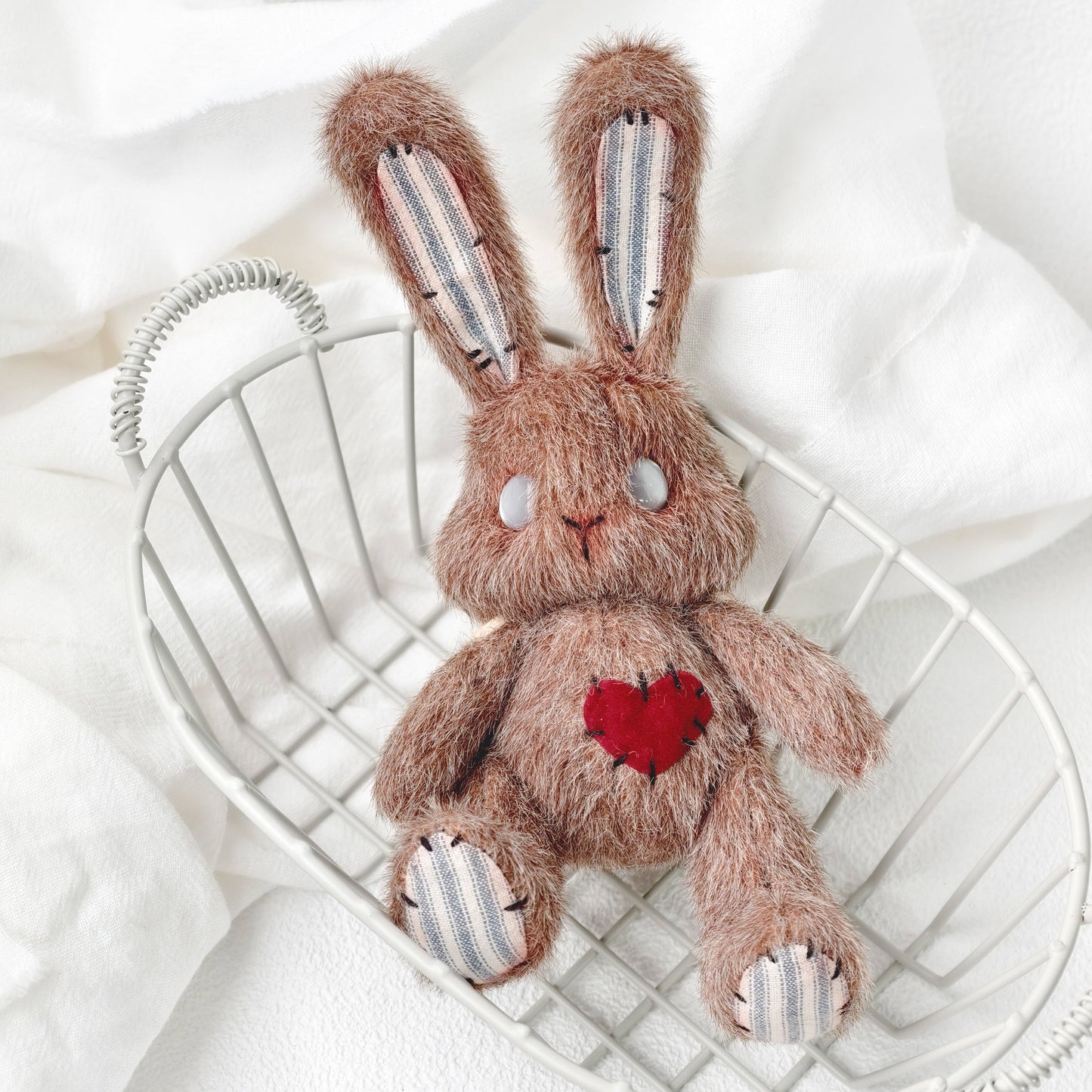 Snowball - Cocoa-brown Bunny Plush Toy