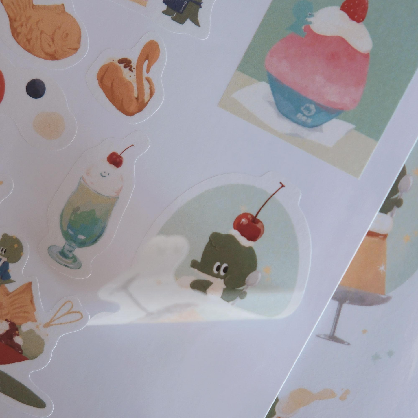 A Gator Life - Gator Japanese Desserts Sticker