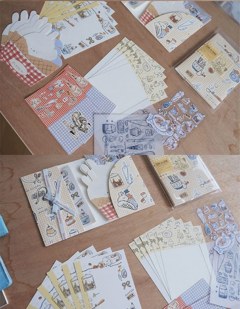 A Gator Life - Cream Bunny Journal Material Pack