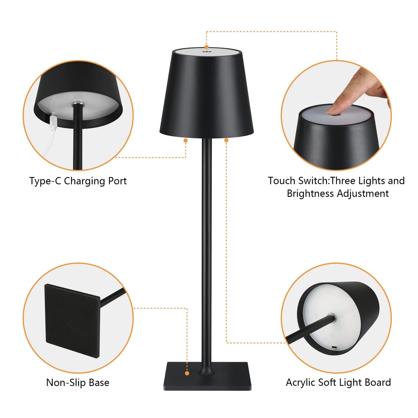 Rechargeable Table Lamp | Premium Quality