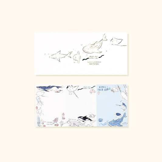 A Gator Life - Ocean is Cool Memo Notepad