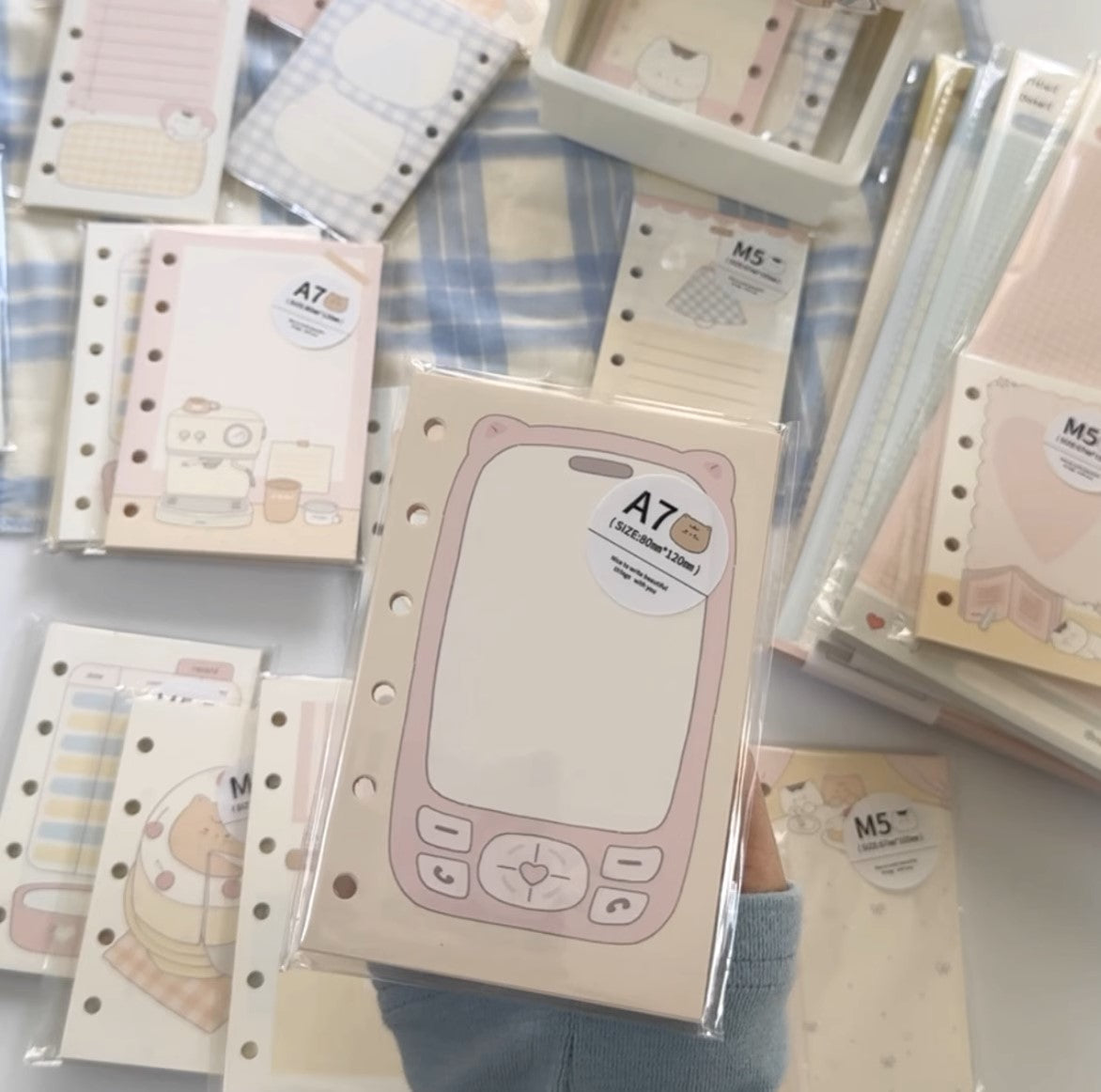 Hello Cat - A7 Size Kitty Refill Paper