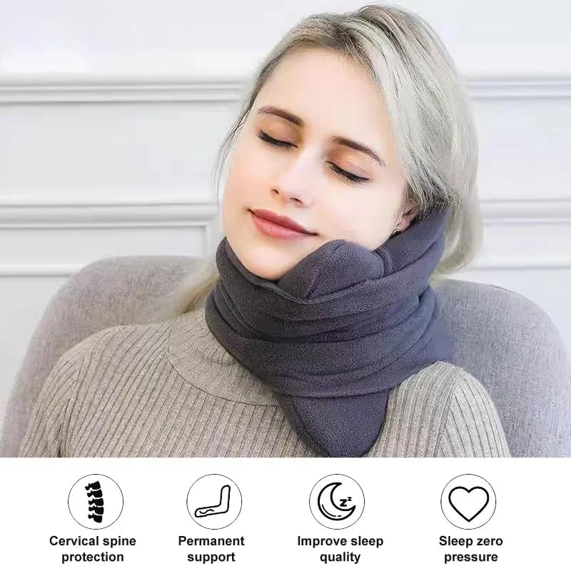 Soft Portable Neck Rest Pillow for Travel Comfort | Premium Quality