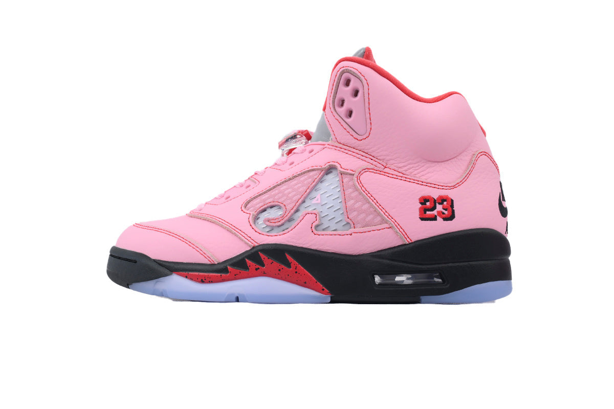 Awake NY x Air Jordan 5 Retro 'Boro - Arctic Pink' Sneakers