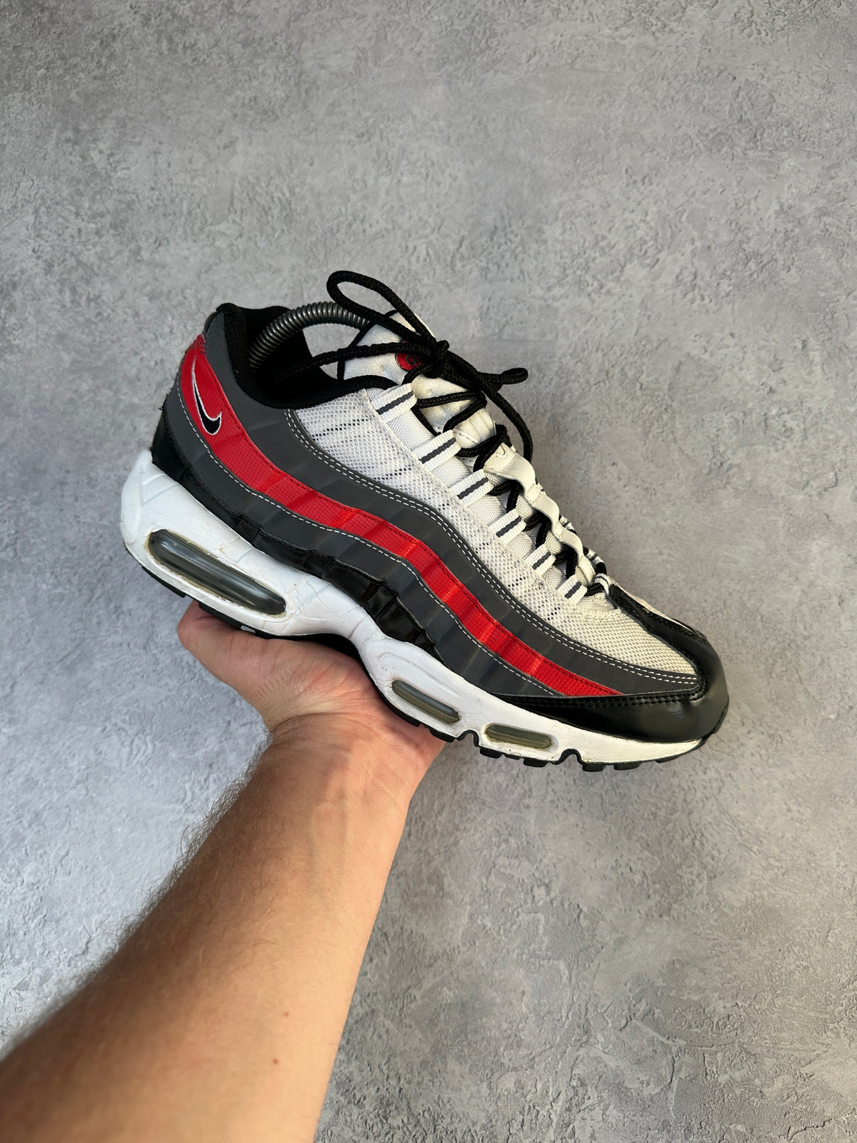 Nike Air Max 95 | Black / Chilling Red / Dark Grey | UK 8